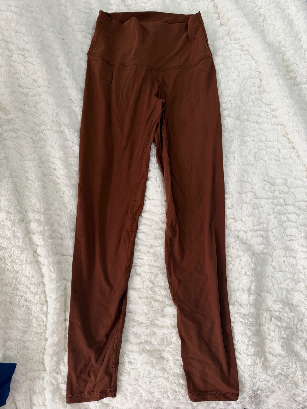 Yelete Active Chocolate Brown High Waist Leggings | Size Small | Buttery Soft